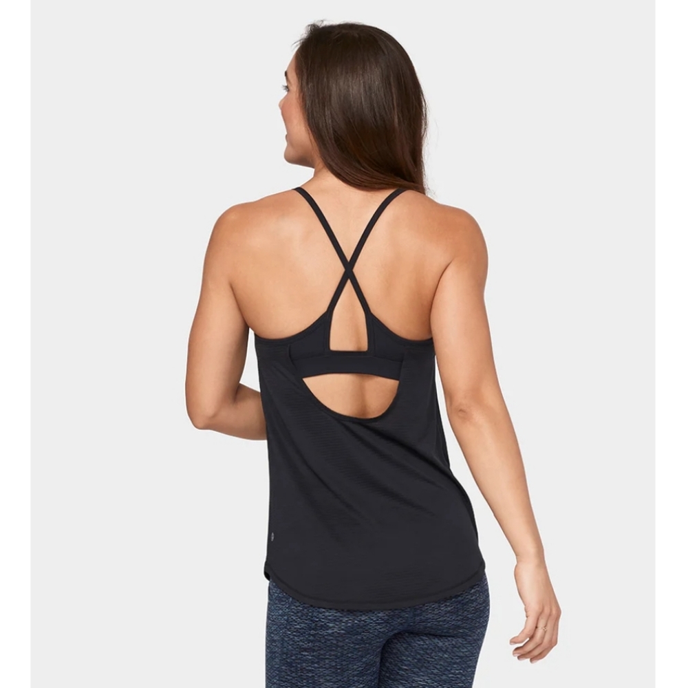 NWT Manduka Breeze Support Cami, Black, Size Large
